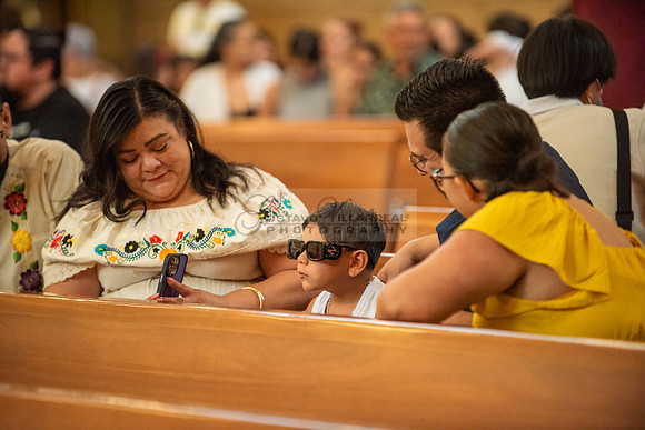 Baptism photographer, videographer at Cathedral of our Lady of Angeles in Los Angeles Ca. Gustavo Villarreal Photography, 323-633-8283, www.gvphotoandvideo.com