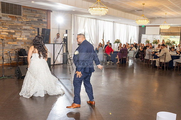 Thalial and Francisco wedding reception at La Mirada Golf course in