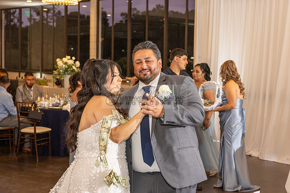 Thalial and Francisco wedding reception at La Mirada Golf course in