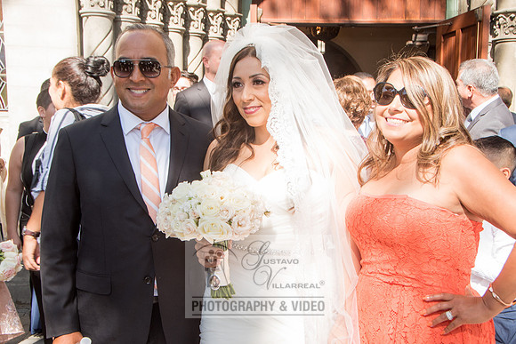 Beatriz and Eric wedding photographers, videographers, quinceaner