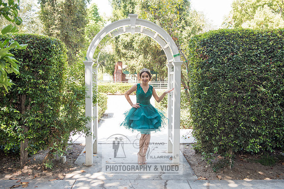 Brianna Gonzalez quinceanera photography session at Heritage Park in Santa Fe Springs Ca.