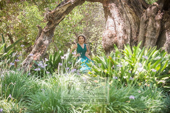 Brianna Gonzalez quinceanera photography session at Heritage Park in Santa Fe Springs Ca.