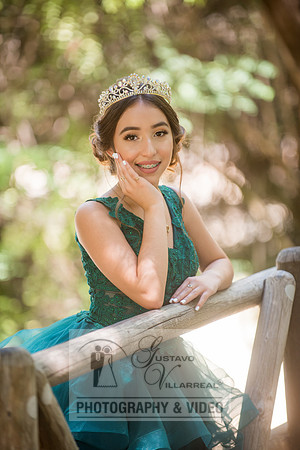Brianna Gonzalez quinceanera photography session at Heritage Park in Santa Fe Springs Ca.