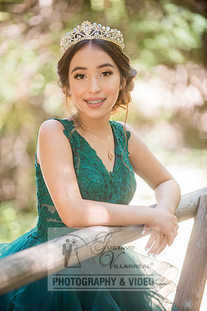 Brianna Gonzalez quinceanera photography session at Heritage Park in Santa Fe Springs Ca.