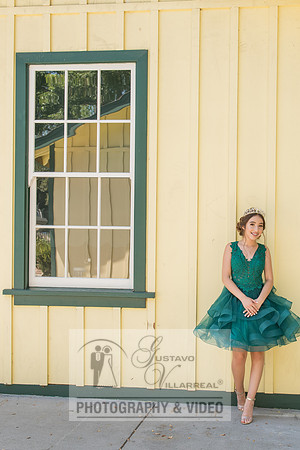 Brianna Gonzalez quinceanera photography session at Heritage Park in Santa Fe Springs Ca.