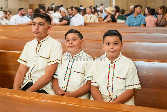 Baptism photographer, videographer at Cathedral of our Lady of Angeles in Los Angeles Ca. Gustavo Villarreal Photography, 323-633-8283, www.gvphotoandvideo.com