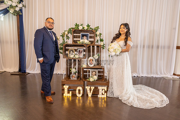Thalial and Francisco wedding reception at La Mirada Golf course in