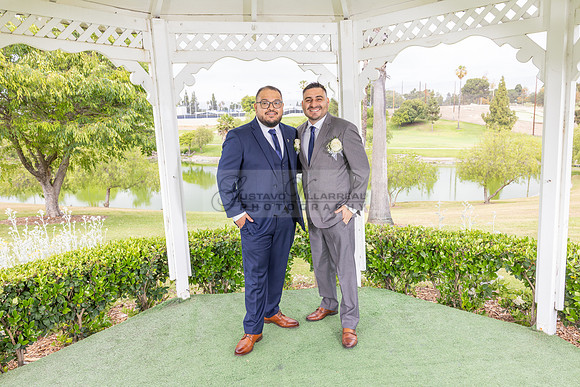 Thalial and Francisco wedding reception at La Mirada Golf course in