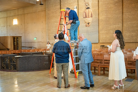 Baptism photographer, videographer at Cathedral of our Lady of Angeles in Los Angeles Ca. Gustavo Villarreal Photography, 323-633-8283, www.gvphotoandvideo.com