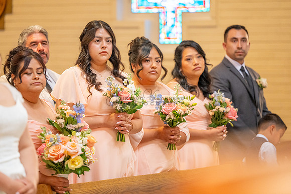 Sandra and Manuel wedding ceremony at St. Mary Catholic church in Escondido Ca, reception at Boulder Oaks Golf Course, Escondido Ca, Gustavo Villarreal Photography, videographer, 323-633-8283, www.gvp