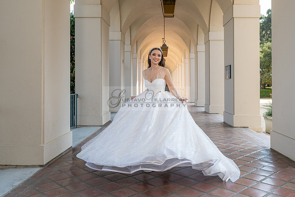 Camila Campa quinceanera, sweet 16 photo session in Pasadena Ca,