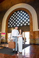 engagement photos at Union Station Downtown Los Angeles, Weddings photography, Quinceaneras photo and video in Los Angeles, Sweet Sixteens photography in Pasadena, 323-633-8283, www.gustavovillarreal