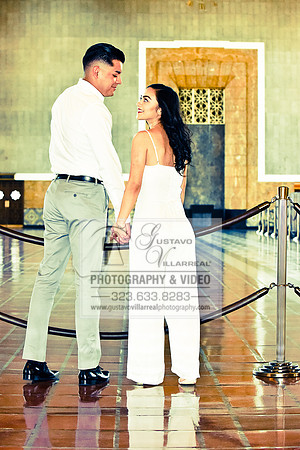 engagement photos at Union Station Downtown Los Angeles, Weddings photography, Quinceaneras photo and video in Los Angeles, Sweet Sixteens photography in Pasadena, 323-633-8283, www.gustavovillarreal