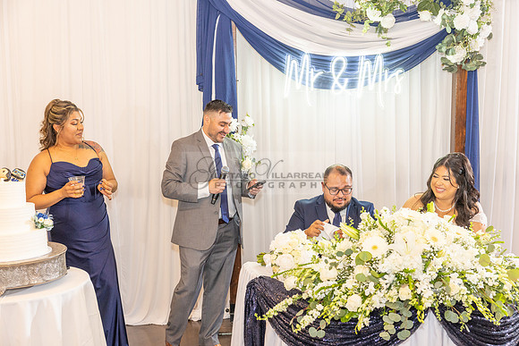 Thalial and Francisco wedding reception at La Mirada Golf course in