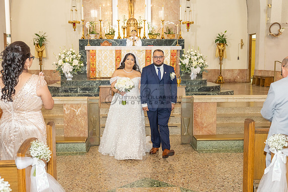 Thalial and Francisco wedding reception at La Mirada Golf course in