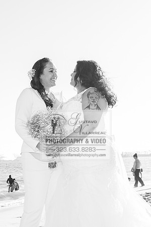 JENNIFER AND CYNTHIA glbt wedding photography and video at Long Beach Museum of Art in Long Beach Ca, www.gustavovillarreal.com, 323-633-8283