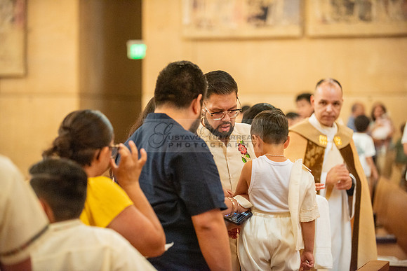 Baptism photographer, videographer at Cathedral of our Lady of Angeles in Los Angeles Ca. Gustavo Villarreal Photography, 323-633-8283, www.gvphotoandvideo.com