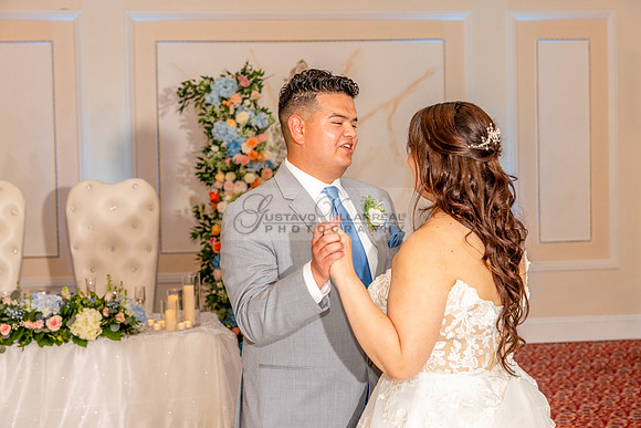 Raul and Yvette LINK #2, wedding ceremony at The Grand Theatre in Anaheim Ca, reception at The Rose Garden in Whittier Ca. Gustavo Villarreal Photography, videography, 323-633-8283, www.gvphotoandvide