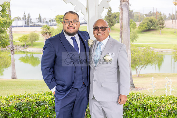 Thalial and Francisco wedding reception at La Mirada Golf course in