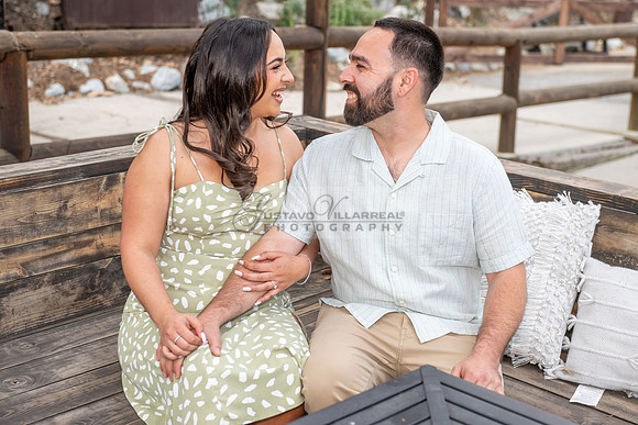 Stephanie and Albert engagement photo session at Hidden Acres events in Lyttle Creek Ca, San Bernardino Ca, by Gustavo Villarreal Photography, 323-633-8283, www.gvphotoandvideo.com