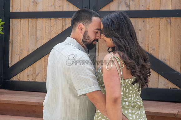Stephanie and Albert engagement photo session at Hidden Acres events in Lyttle Creek Ca, San Bernardino Ca, by Gustavo Villarreal Photography, 323-633-8283, www.gvphotoandvideo.com