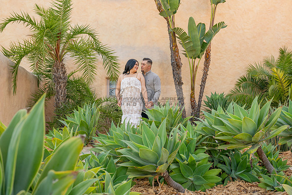 Jessica and Cory engagement photo session at Our Lady of Mount C