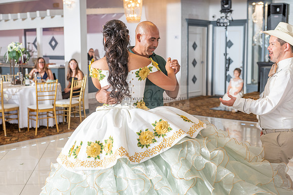 Arianna Tejada quinceanera celebration, photography, videography at Our lady of Guadalupe in El Monte Ca, Fiesta Mexican banquet Hall Montclair Ca, Gustavo Villarreal photo and video, 323-633-8283, ww