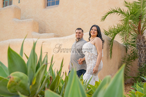 Jessica and Cory engagement photo session at Our Lady of Mount C