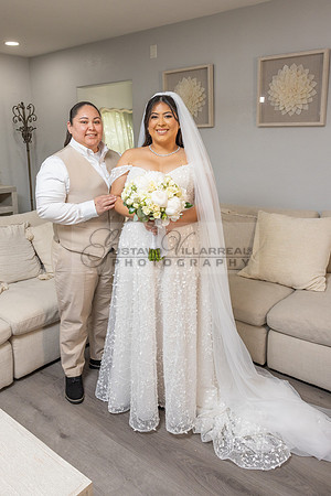 Thalial and Francisco wedding reception at La Mirada Golf course in