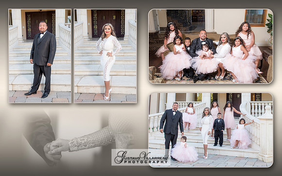 FAMILY PORTRAITS STORY BOOK ALBUM, quinceaneras, sweet sixteens, photography and video service, weddings, business headshots, photography studio in Whittier Ca, 323-633-8283