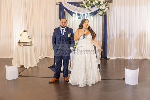 Thalial and Francisco wedding reception at La Mirada Golf course in
