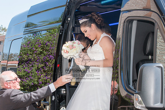 Andrea Lissette quinceaneras, sweet sixteens, weddings, family portraits, anniversaries, photography and video at Miraculos medal catholic church in Montebello,  receptions at Quiet Cannon Montebello,