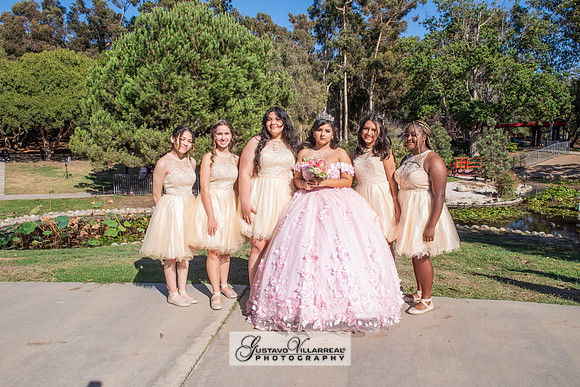 Brianna Villafan Quinceanera photography and video at Kenneth Hahn State Park in Los Angeles Ca, Salehs Palace reception hall in Whittier Ca by Gustavo Villarreal photography