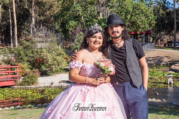 Brianna Villafan Quinceanera photography and video at Kenneth Hahn State Park in Los Angeles Ca, Salehs Palace reception hall in Whittier Ca by Gustavo Villarreal photography