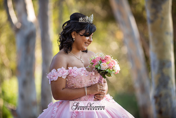 Brianna Villafan Quinceanera photography and video at Kenneth Hahn State Park in Los Angeles Ca, Salehs Palace reception hall in Whittier Ca by Gustavo Villarreal photography