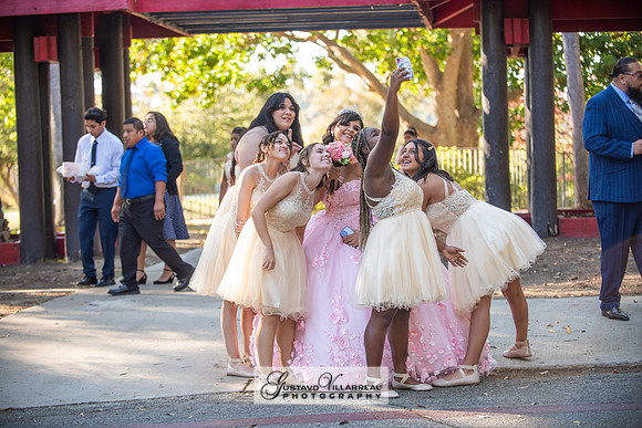 Brianna Villafan Quinceanera photography and video at Kenneth Hahn State Park in Los Angeles Ca, Salehs Palace reception hall in Whittier Ca by Gustavo Villarreal photography