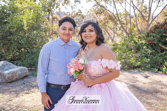 Brianna Villafan Quinceanera photography and video at Kenneth Hahn State Park in Los Angeles Ca, Salehs Palace reception hall in Whittier Ca by Gustavo Villarreal photography
