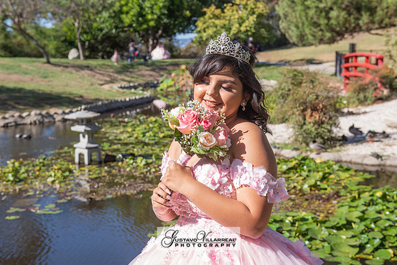 Brianna Villafan Quinceanera photography and video at Kenneth Hahn State Park in Los Angeles Ca, Salehs Palace reception hall in Whittier Ca by Gustavo Villarreal photography