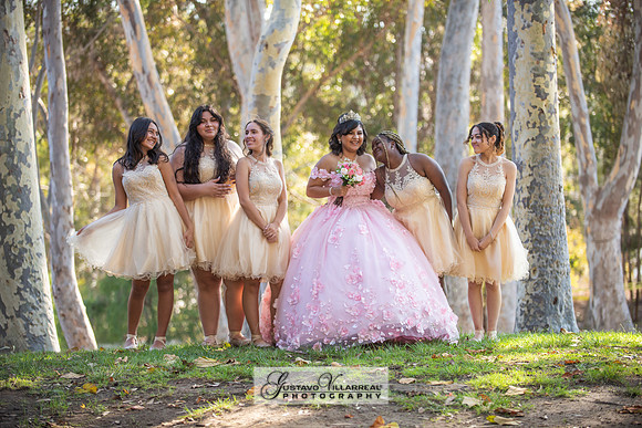 Brianna Villafan Quinceanera photography and video at Kenneth Hahn State Park in Los Angeles Ca, Salehs Palace reception hall in Whittier Ca by Gustavo Villarreal photography
