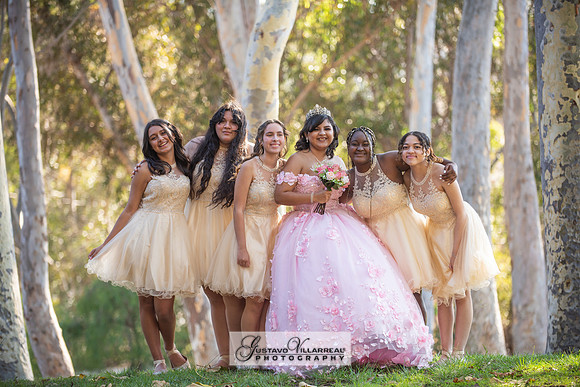 Brianna Villafan Quinceanera photography and video at Kenneth Hahn State Park in Los Angeles Ca, Salehs Palace reception hall in Whittier Ca by Gustavo Villarreal photography