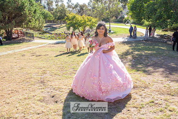 Brianna Villafan Quinceanera photography and video at Kenneth Hahn State Park in Los Angeles Ca, Salehs Palace reception hall in Whittier Ca by Gustavo Villarreal photography