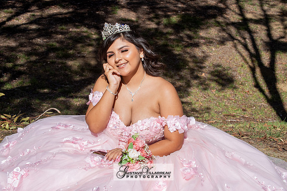 Brianna Villafan Quinceanera photography and video at Kenneth Hahn State Park in Los Angeles Ca, Salehs Palace reception hall in Whittier Ca by Gustavo Villarreal photography
