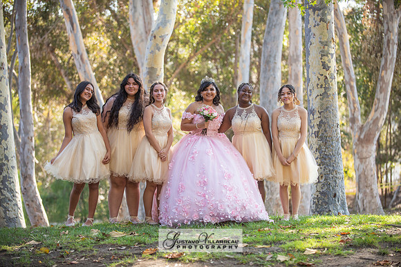 Brianna Villafan Quinceanera photography and video at Kenneth Hahn State Park in Los Angeles Ca, Salehs Palace reception hall in Whittier Ca by Gustavo Villarreal photography