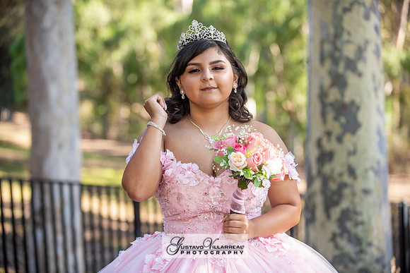 Brianna Villafan Quinceanera photography and video at Kenneth Hahn State Park in Los Angeles Ca, Salehs Palace reception hall in Whittier Ca by Gustavo Villarreal photography