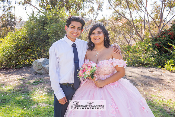 Brianna Villafan Quinceanera photography and video at Kenneth Hahn State Park in Los Angeles Ca, Salehs Palace reception hall in Whittier Ca by Gustavo Villarreal photography