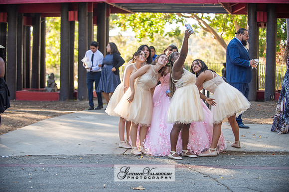 Brianna Villafan Quinceanera photography and video at Kenneth Hahn State Park in Los Angeles Ca, Salehs Palace reception hall in Whittier Ca by Gustavo Villarreal photography