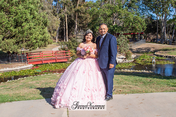 Brianna Villafan Quinceanera photography and video at Kenneth Hahn State Park in Los Angeles Ca, Salehs Palace reception hall in Whittier Ca by Gustavo Villarreal photography