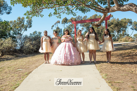 Brianna Villafan Quinceanera photography and video at Kenneth Hahn State Park in Los Angeles Ca, Salehs Palace reception hall in Whittier Ca by Gustavo Villarreal photography