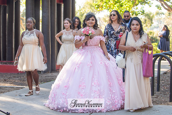 Brianna Villafan Quinceanera photography and video at Kenneth Hahn State Park in Los Angeles Ca, Salehs Palace reception hall in Whittier Ca by Gustavo Villarreal photography