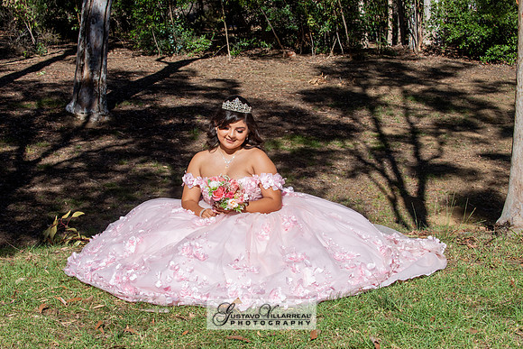 Brianna Villafan Quinceanera photography and video at Kenneth Hahn State Park in Los Angeles Ca, Salehs Palace reception hall in Whittier Ca by Gustavo Villarreal photography